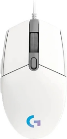 Logitech G102 LightSync White 910-005824 8000DPI 6 Tuş Optik RGB Beyaz Kablolu Gaming (Oyuncu) Mouse