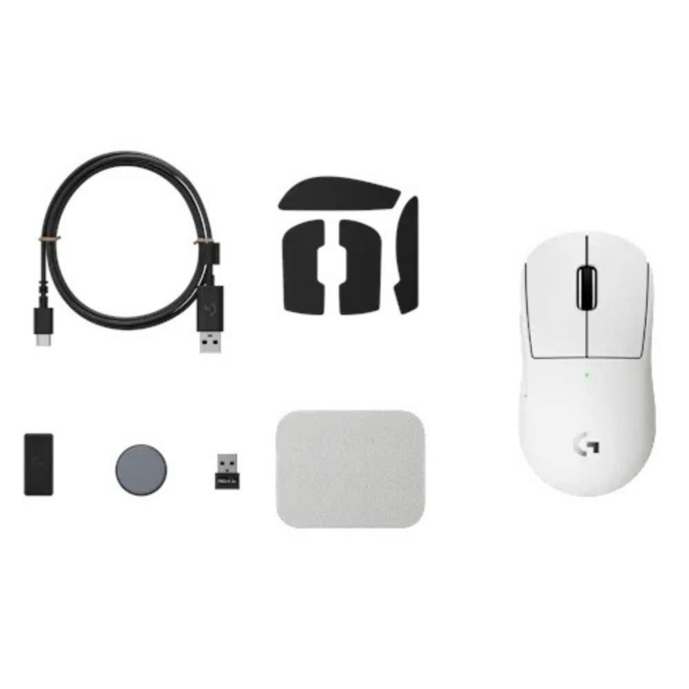 Logitech G PRO X Superlight 2C Beyaz Lightspeed Hero Kablosuz (Oyuncu) Mouse -910-007539