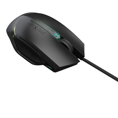 James Donkey 112RS 6200DPI 6 Tuş PMW3327 Sensör RGB Optik Gri Gaming Mouse