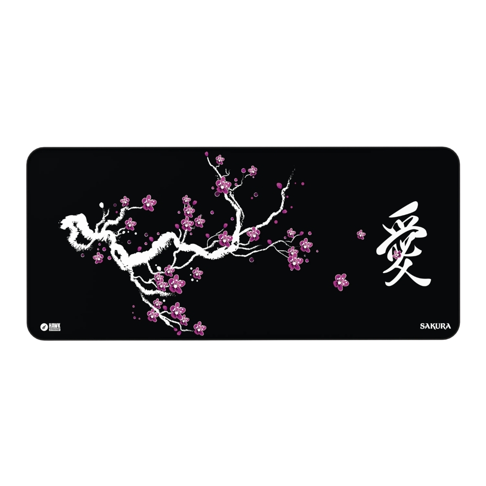 Hawk Siyah Sakura 90x40 Mouse Pad