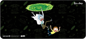 Hawk Rick And Morty Portal 90x40 Mouse Pad