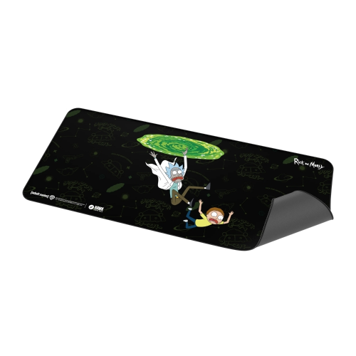 Hawk Rick And Morty Portal 90x40 Mouse Pad