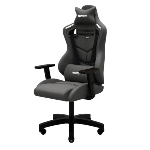 Zio Warrior Adonis 1566C1110 Oyuncu Koltuğu - Jet Black Antrasit Kumaş