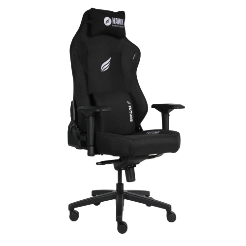 HAWK Future Black 4D Kolçak Kumaş Siyah Gaming (Oyuncu) Koltuğu