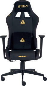 Titanseat Beast Leather Gold Oyuncu Koltuğu