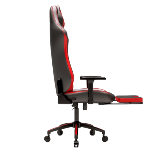 Zio Gaming Valor 1590B0511 Ayak Uzatmalı Profesyonel Oyuncu Koltuğu - Kırmızı Antrasit Kumaş