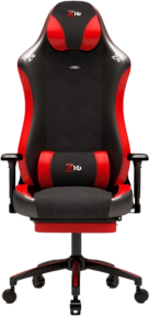 Zio Gaming Valor 1590B0511 Ayak Uzatmalı Profesyonel Oyuncu Koltuğu - Kırmızı Antrasit Kumaş