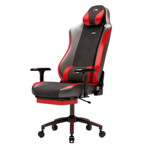 Zio Gaming Valor 1590B0511 Ayak Uzatmalı Profesyonel Oyuncu Koltuğu - Kırmızı Antrasit Kumaş