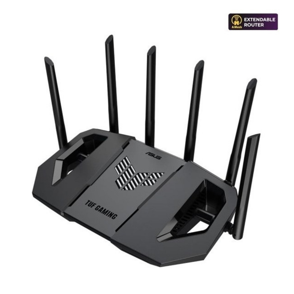 ASUS TUF Gaming BE9400 (TUF-BE9400) WiFi7 Üç Bantlı Genişletilebilir Router