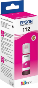 Epson 112 EcoTank Pigment Magenta Şişe Mürekkep Kartuşu - C13T06C34A
