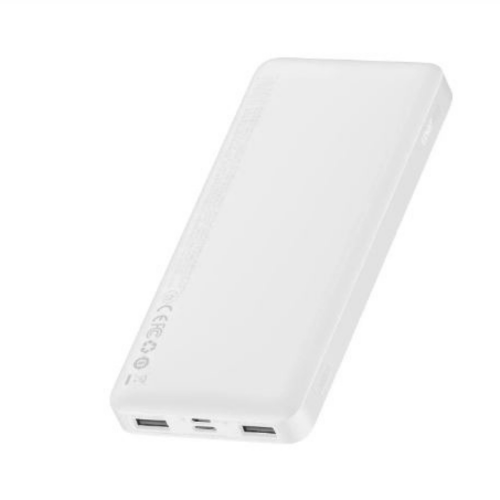 Baseus Bipow Overseas Edition Beyaz 15W 10000 mAh Hızlı Şarj Powerbank