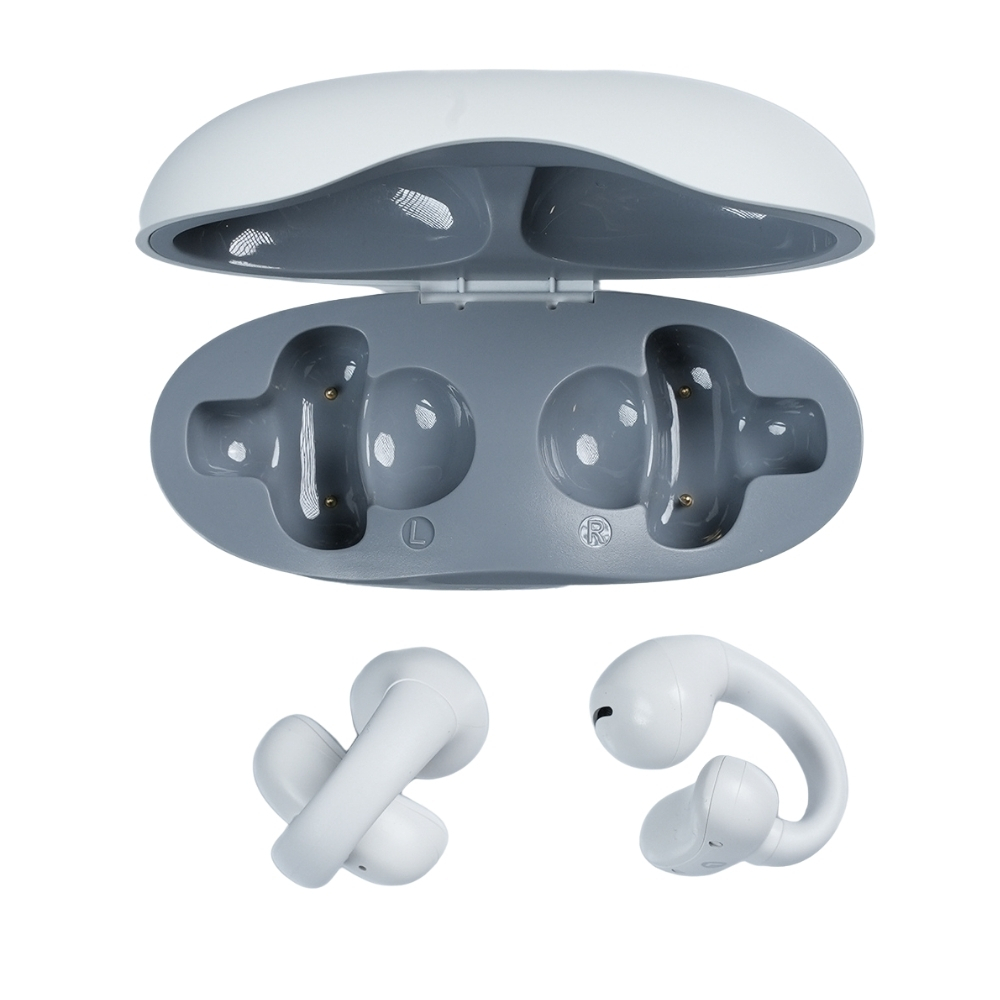 TopG Vox Q4 Ear Clip Beyaz Kulak İçi Bluetooth Kulaklık