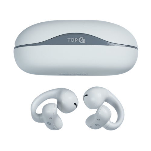 TopG Vox Q4 Ear Clip Beyaz Kulak İçi Bluetooth Kulaklık