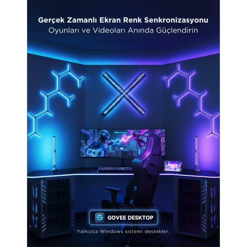 Govee Gaming Aydınlatma Barları PRO- H8048C81