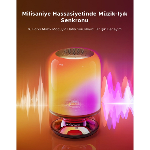 Govee RGBICWW Masa Lambası 2 Pro x JBL-H60200F1