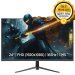 James Donkey Rion R10 24″ 165Hz 1Ms FHD VA Curved Gaming Monitör (Ölü Pikselde Anında Değişim)