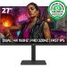 GamePower Kaze Dual 27″ 0.5Ms 4K 160Hz - FHD 320Hz Fast IPS Pivot Dual Mod Gaming Monitör (Ölü Pikselde Anında Değişim)
