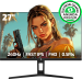 GamePower Kaze T20 27″ 240Hz 0.5ms FHD Fast IPS 2x2W Speaker Gaming Monitör (Ölü Pikselde Anında Değişim)