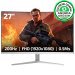 GamePower Vivid T50 27″ 1500R Curved RGB Beyaz 200Hz 0.5ms FHD 2x2W Speaker VA Gaming Monitör (Ölü Pikselde Anında Değişim)