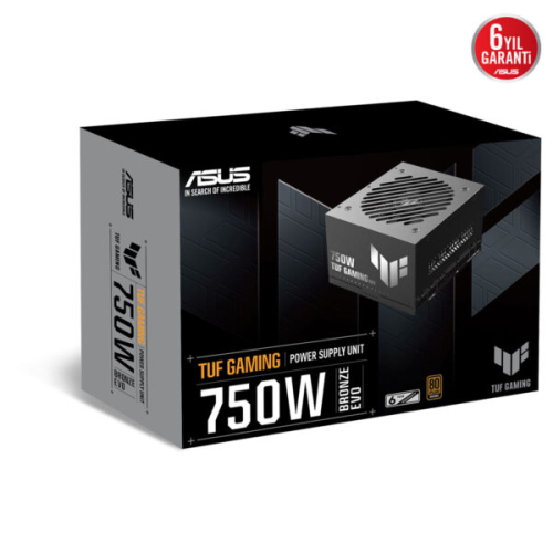 ASUS TUF-GAMING-750B-EVO 750W 80+ Bronze Power Supply (90YE00D5-B0NA00)