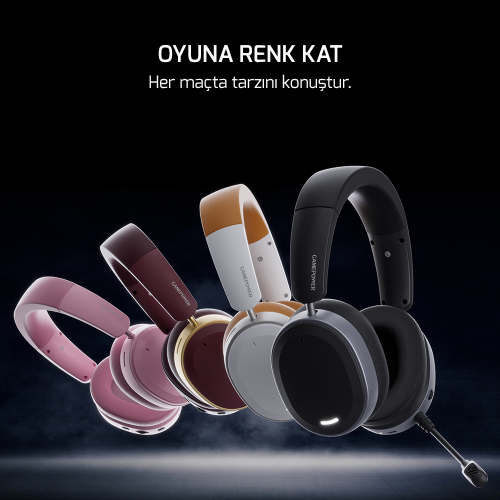 GamePower Ultima Wireless 7.1 Surround 2000 mAh Pembe Gaming (Oyuncu) Kulaklık