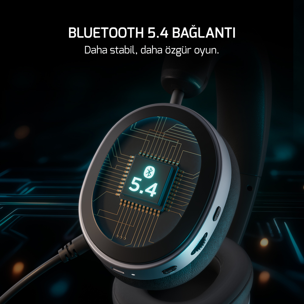 GamePower Ultima Wireless 7.1 Surround 2000 mAh Pembe Gaming (Oyuncu) Kulaklık