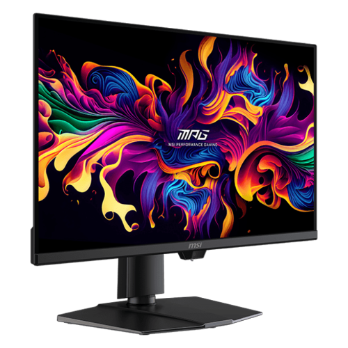 MSI MPG 271QR QD-OLED X50 27″ 500Hz 0.03ms HDMI DP Adaptive Sync HDR500 Pivot WQHD QD-OLED Gaming Monitör