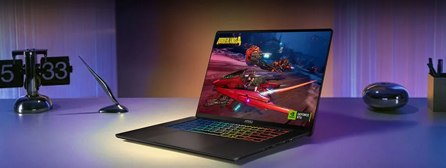 MSI STEALTH 16 AI+ B3WH-011TR Ultra 9 386H 32GB 1TB SSD 12GB RTX5070 Ti 12GB 16.0″ QHD+ 240Hz W11Home Gaming Notebook