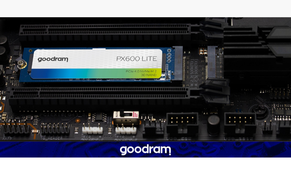 GOODRAM SSD-SSDPR-PX600L-512-80-PX600 LITE 512GB 3400/2000MB/s NVMe PCIe M.2 SSD Disk