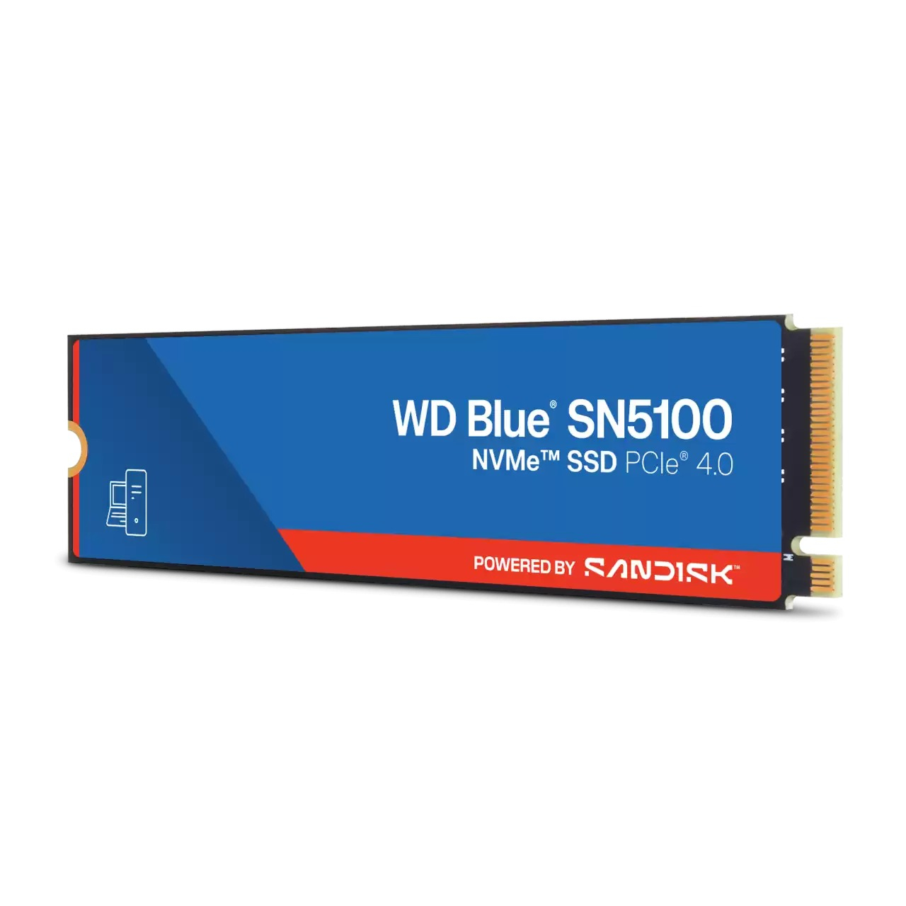 WD Blue SN5100 500GB 7100/6700MB/s M.2 NVMe Gen4 SSD Disk - WDS500G5B0E
