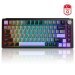 MageGee Captain75 82 Tuş Kablosuz Mekanik CNC RGB Hot-Swap Gasket Siyah Gaming Klavye