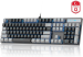 MageGee MK-STORM 104 Tuş Red Switch Kablolu Türkçe Q Gri-Siyah Gaming Klavye