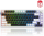 MageGee SKY81 83 Tuş Kablosuz RGB Hot-Swap Mekanik Gasket Siyah-Beyaz Gaming Klavye 