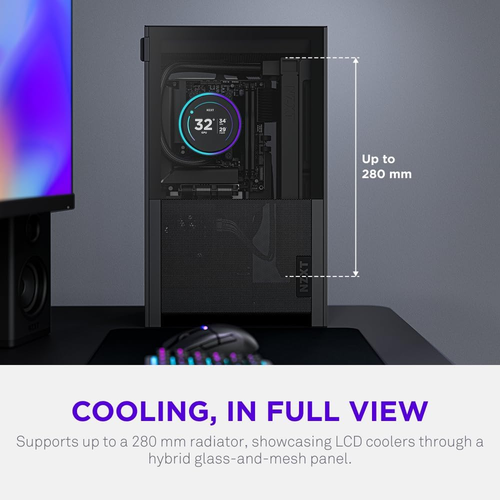 NZXT H2 FLOW CI-H21FB-01 Gaming Kasa