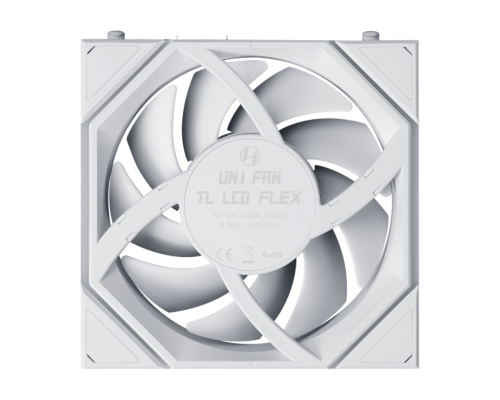 Lian Li UNI FAN TL LCD FLEX 1x120mm Beyaz Kasa Fanı (G9F.12TLLCD1F1W.00)