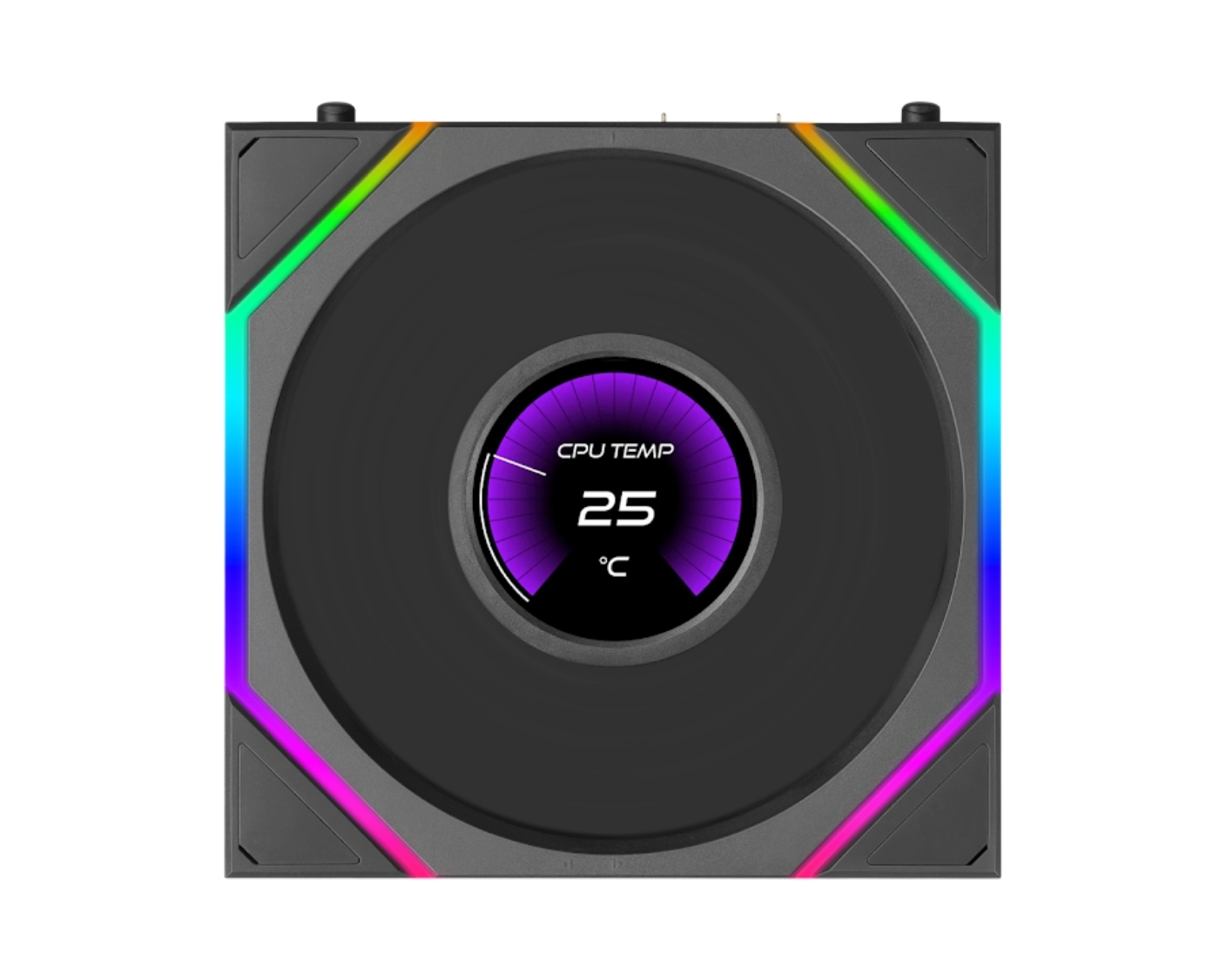 Lian Li UNI FAN Reverse TL LCD FLEX 1x120mm Siyah Kasa Fanı (G9F.12RTLLCD1F1B.00)