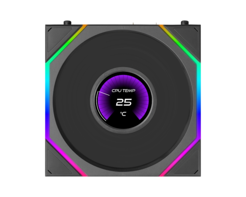 Lian Li UNI FAN Reverse TL LCD FLEX 1x120mm Siyah Kasa Fanı (G9F.12RTLLCD1F1B.00)