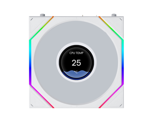 Lian Li UNI FAN Reverse TL LCD FLEX 1x120mm Beyaz Kasa Fanı (G9F.12RTLLCD1F1W.00)