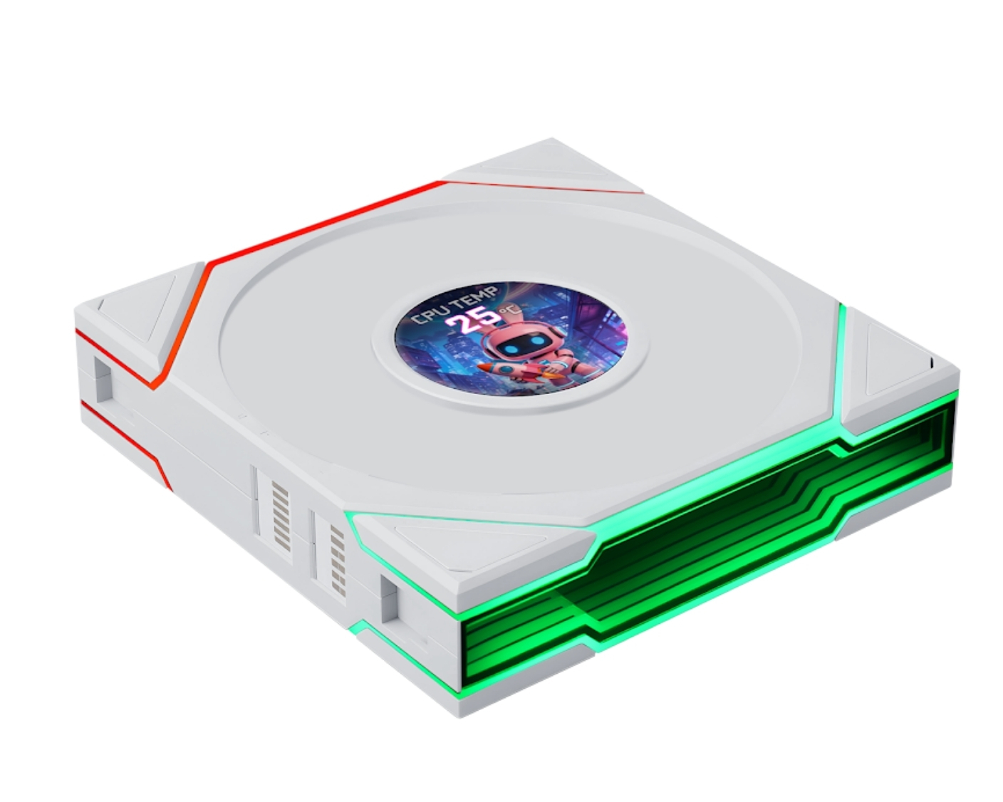 Lian Li UNI FAN Reverse TL LCD FLEX 1x120mm Beyaz Kasa Fanı (G9F.12RTLLCD1F1W.00)