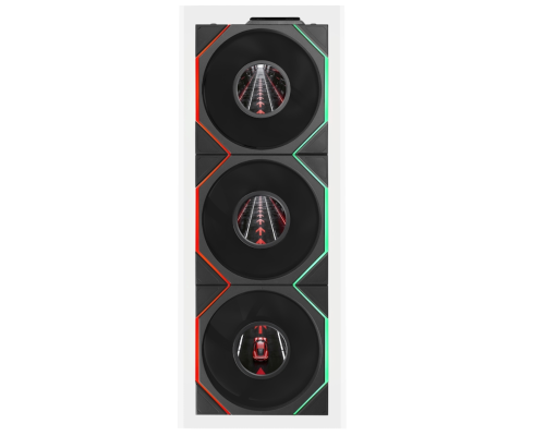 Lian Li UNI FAN TL LCD FLEX 3x120mm Siyah Kasa Fanı (G9F.12TLLCD1F3B.00)