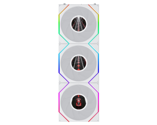 Lian Li UNI FAN TL LCD FLEX 3x120mm Beyaz Kasa Fanı (G9F.12TLLCD1F3W.00)