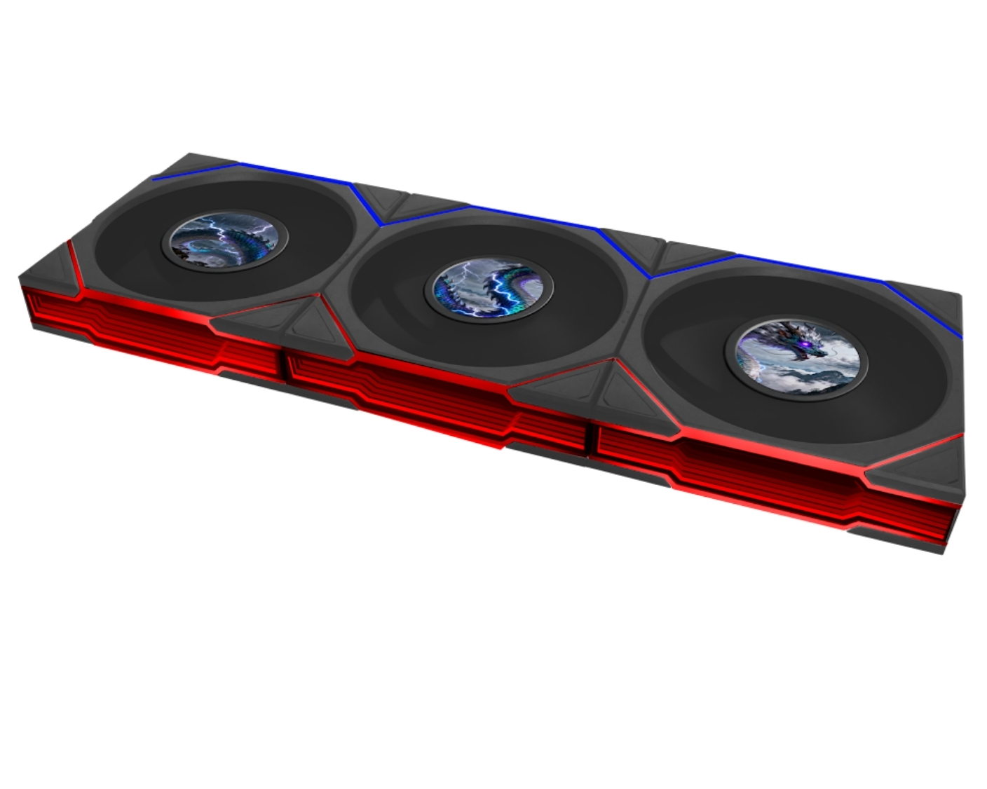 Lian Li UNI FAN Reverse TL LCD FLEX 3x120mm Siyah Kasa Fanı (G9F.12RTLLCD1F3B.00)