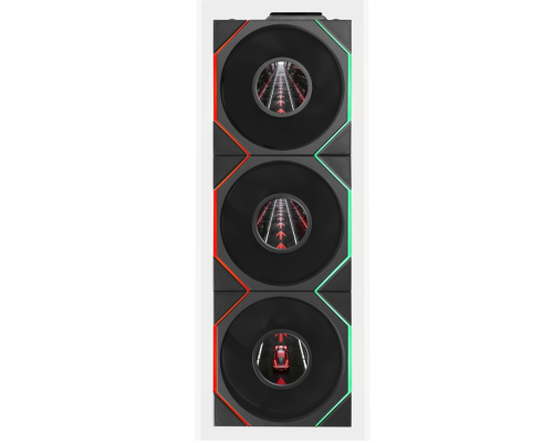 Lian Li UNI FAN Reverse TL LCD FLEX 3x120mm Siyah Kasa Fanı (G9F.12RTLLCD1F3B.00)