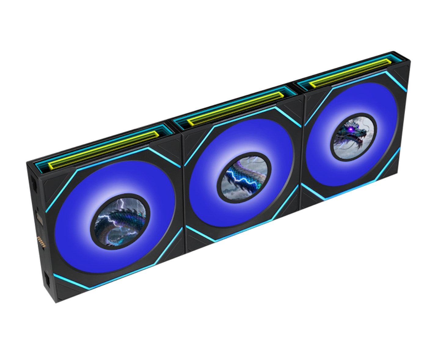 Lian Li UNI FAN SL INF LCD FLEX 3x120mm Siyah Kasa Fanı (G9F.12SLIND1F3B.00)