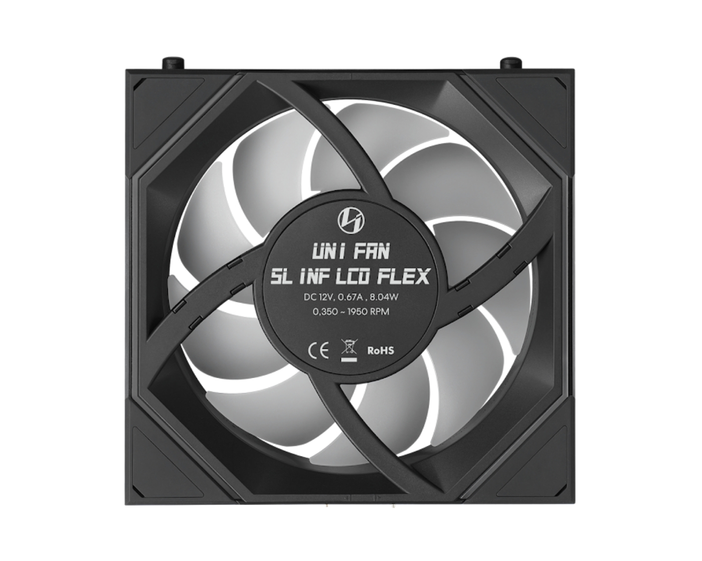 Lian Li UNI FAN SL INF LCD FLEX 3x120mm Siyah Kasa Fanı (G9F.12SLIND1F3B.00)
