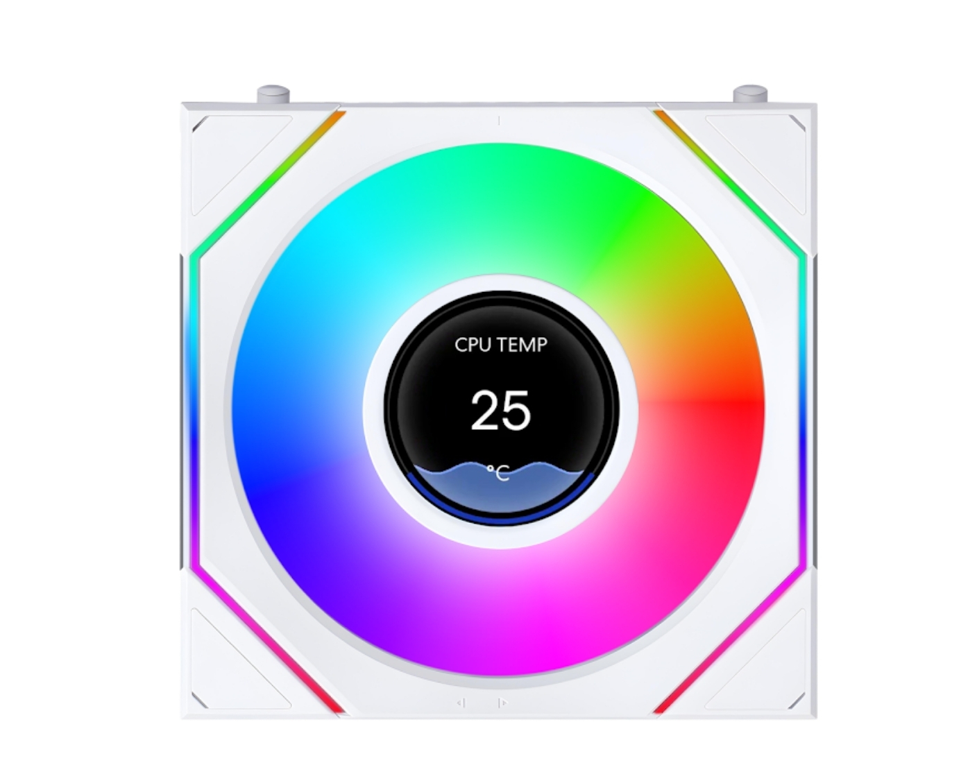 Lian Li UNI FAN Reverse SL INF LCD FLEX 1x120mm Beyaz Kasa Fanı (G9F.12RSLIND1F1W.00)