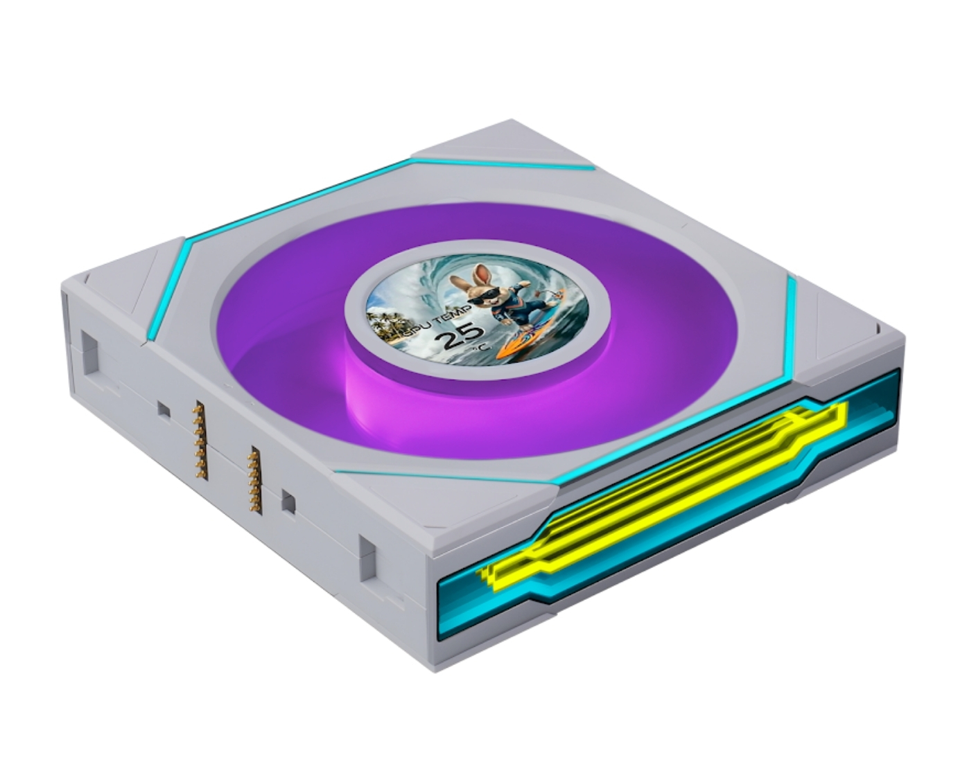 Lian Li UNI FAN Reverse SL INF LCD FLEX 1x120mm Beyaz Kasa Fanı (G9F.12RSLIND1F1W.00)