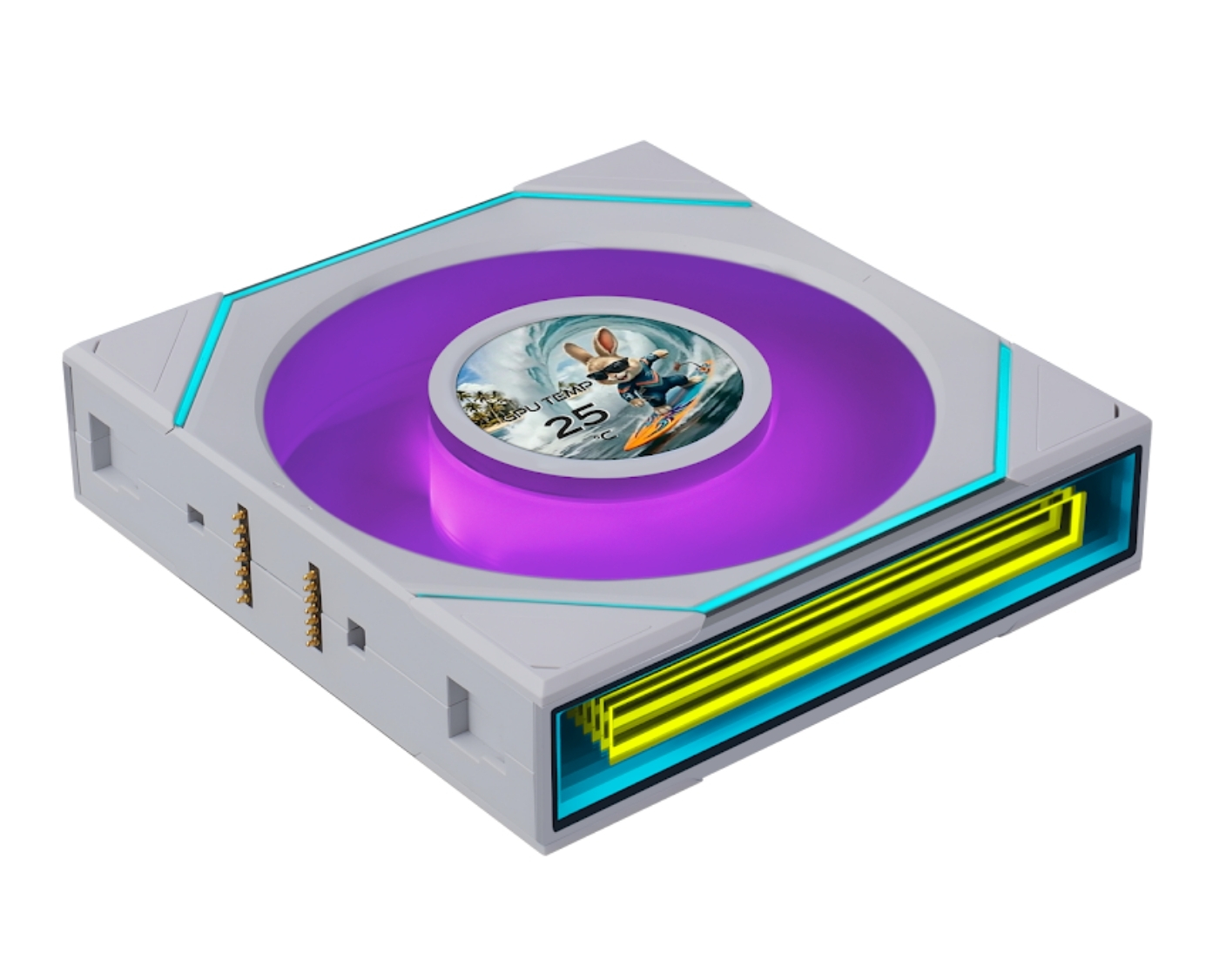 Lian Li UNI FAN Reverse SL INF LCD FLEX 3x120mm Beyaz Kasa Fanı (G9F.12RSLIND1F3W.00)