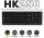 Hawk Gaming HK258B Membrane LCD RGB Kablosuz/Bluetooth Siyah Full Türkçe Gaming Klavye