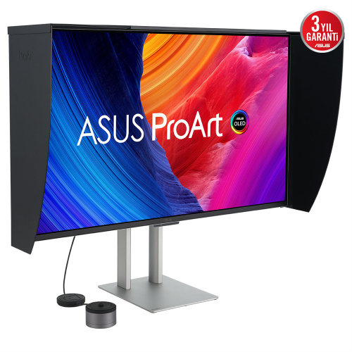 ASUS ProArt PA32UCDMR-K 32″ 240Hz 0.1ms AdaptiveSync HDR10 UHD QD-OLED Pivot Monitör